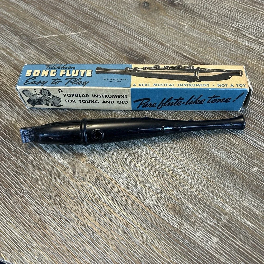 Fitchhorn Song Flute With Original Box‎ Musical Instrument 1944 Fitch